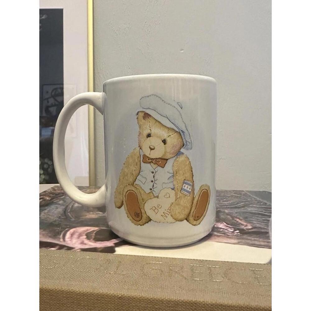 VTG Teddy Bear Coffee Mug Tea Cup Valentine’s Day Gift Be Mine Y2K Whimsy